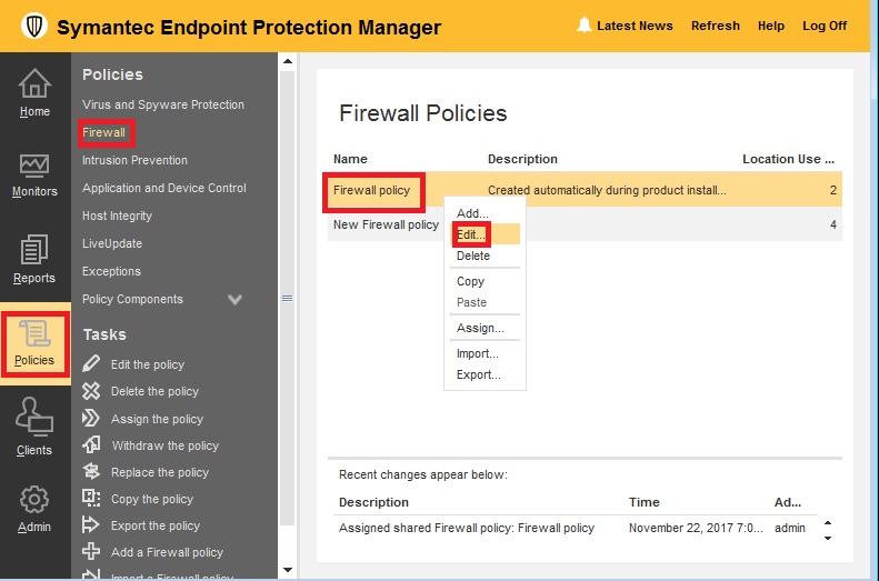 Client không nhận DHCP sau khi cài Symantec Endpoint Protection