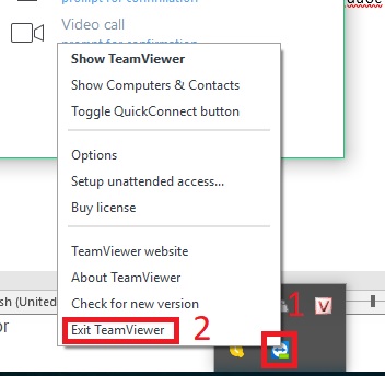 Hạn chế quyền truy cập TeamViewer