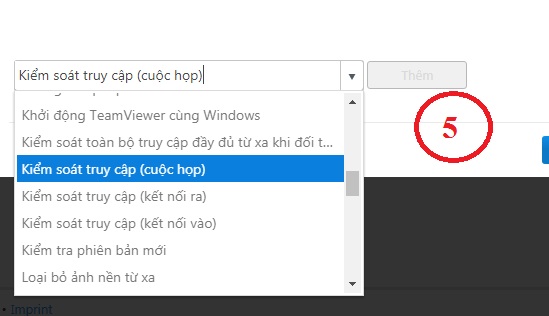 Tạo Policy cho TeamViewer