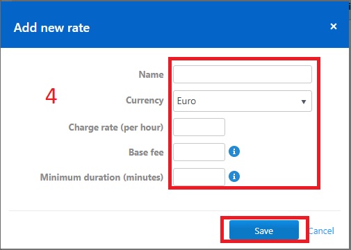 Cách tạo Charge Rates trong TeamViewer