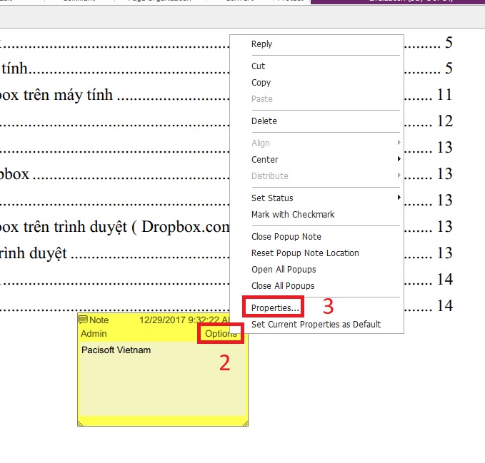 Hướng dẫn ghi chú trên PDF bằng Foxit Reader