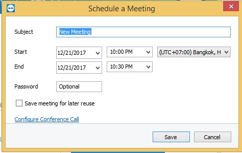 Meeting trong TeamViewer