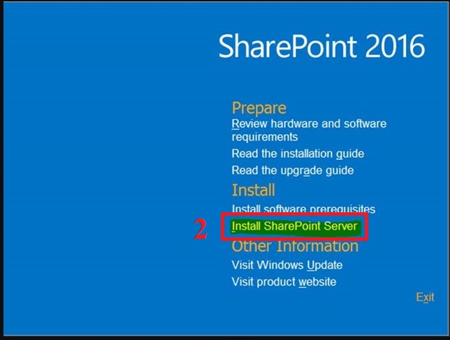 Hướng dẫn cài đặt SharePoint Server 2016