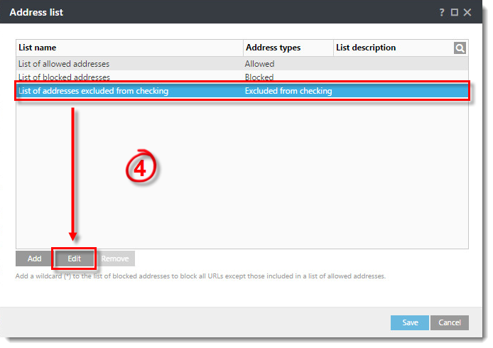 Hướng dẫn Exclude Website trong ESET Endpoint Protection