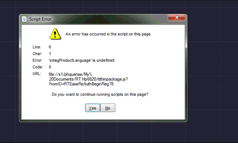 Khắc phục lỗi Script error khi mở AutoCAD LT